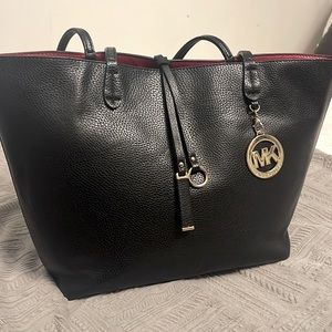 Michael kors  leather tote bag